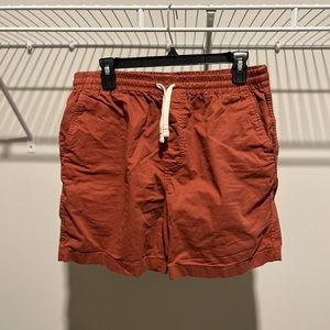 J Crew Orange Drawstring Shorts - M